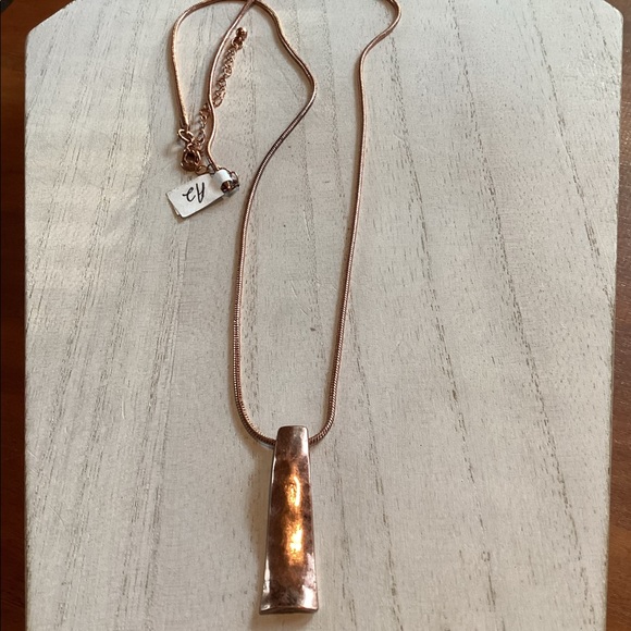 Simply Copper Necklace - Picture 6 of 6